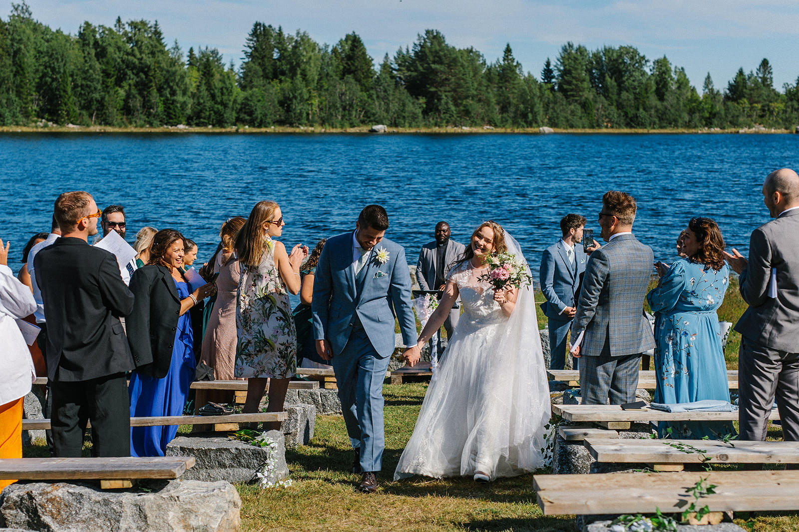 Ben-and-Elsa-12 Sweden lake side wedding // Ben and Elsa